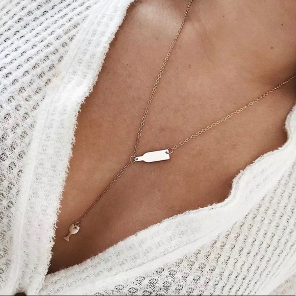 Wine 🍷 Glass Necklace - Picture 7 of 8